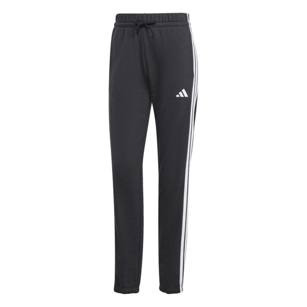 Adidas Womens/Ladies 3 Stripes Sweatpants / Black/White